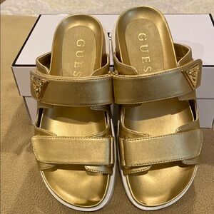 GUESS Gold Women's Sandals